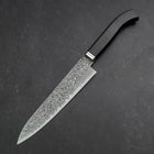 Petty SG-2 Damast Büffelhorn und Kastanienholz Griff 150mm-[Musashi]-[Japan-Küchenmesser]