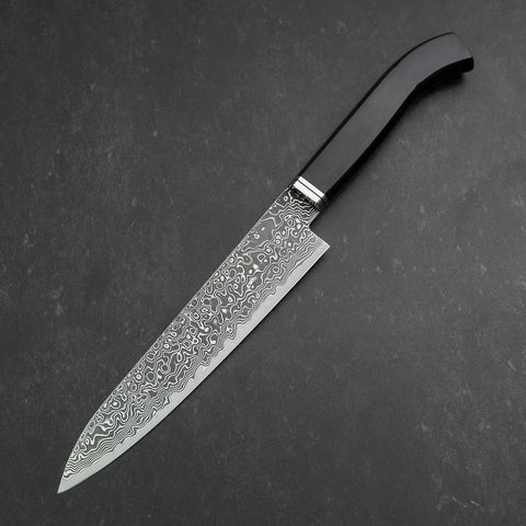Petty SG-2 Damast Büffelhorn und Kastanienholz Griff 150mm-[Musashi]-[Japan-Küchenmesser]
