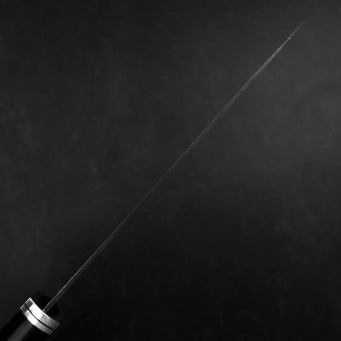 Petty SG-2 Damast Büffelhorn und Kastanienholz Griff 150mm-[Musashi]-[Japan-Küchenmesser]