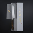 Petty SG-2 Damast Westlicher Goldener Ebenholz Griff 155mm-[Musashi]-[Japan-Küchenmesser]
