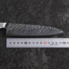 Petty SG-2 Kagami Tsuchime Damast Oktagonaler Mahagoni Griff 150mm-[Musashi]-[Japan-Küchenmesser]