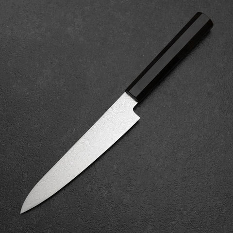 Petty SG-2 Nickel Damast Ebenholz Griff 150mm-[Musashi]-[Japan-Küchenmesser]