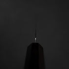 Petty SG-2 Nickel Damast Ebenholz Griff 150mm-[Musashi]-[Japan-Küchenmesser]