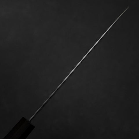 Petty SG-2 Nickel Damast Ebenholz Griff 150mm-[Musashi]-[Japan-Küchenmesser]