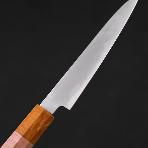 Petty SG-2 Poliert Gelber Ahornholz Griff 120mm-[Musashi]-[Japan-Küchenmesser]
