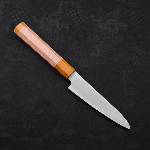 Petty SG-2 Poliert Gelber Ahornholz Griff 120mm-[Musashi]-[Japan-Küchenmesser]