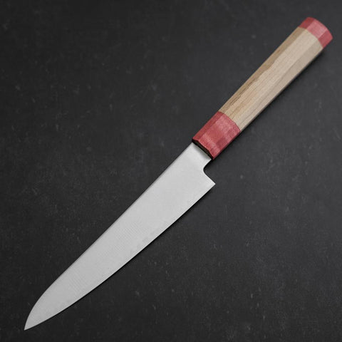 Petty SG-2 Poliert Roter Ahorn Griff 150mm-[Musashi]-[Japan-Küchenmesser]