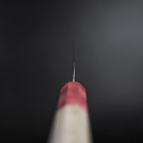 Petty SG-2 Poliert Roter Ahornholz Griff 120mm-[Musashi]-[Japan-Küchenmesser]