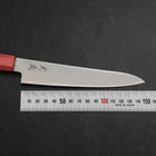 Petty SG-2 Polished Maple Red Handle 150mm (5.9”)-[Musashi]-[Japan-Küchenmesser]