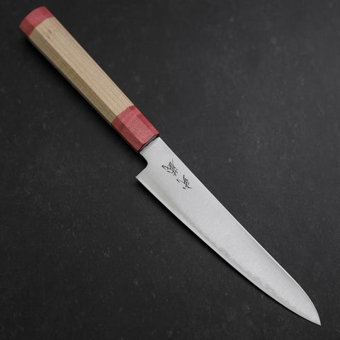 Petty SG-2 Polished Maple Red Handle 150mm (5.9”)-[Musashi]-[Japan-Küchenmesser]