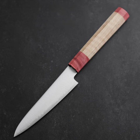 Petty SG-2 Polished Red Maple Handle 120mm (4.7”)-[Musashi]-[Japan-Küchenmesser]