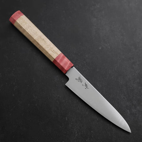Petty SG-2 Polished Red Maple Handle 120mm (4.7”)-[Musashi]-[Japan-Küchenmesser]