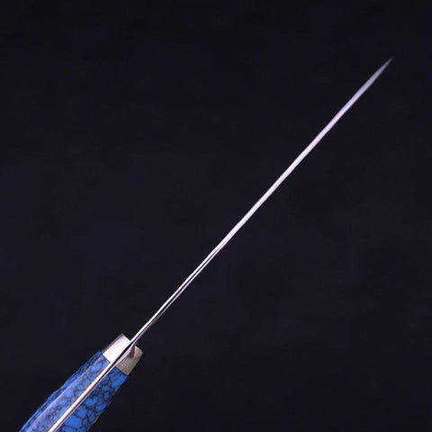Petty SG-2 Tsuchime Blauer Türkis Griff 150mm-[Musashi]-[Japan-Küchenmesser]