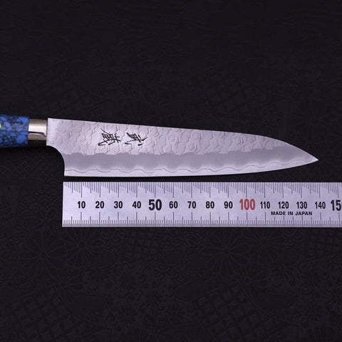 Petty SG-2 Tsuchime Blauer Türkis Griff 150mm-[Musashi]-[Japan-Küchenmesser]