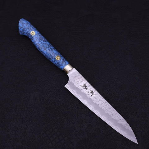 Petty SG-2 Tsuchime Blauer Türkis Griff 150mm-[Musashi]-[Japan-Küchenmesser]