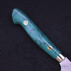 Petty SG-2 Tsuchime Grüner Türkis Griff 150mm-[Musashi]-[Japan-Küchenmesser]