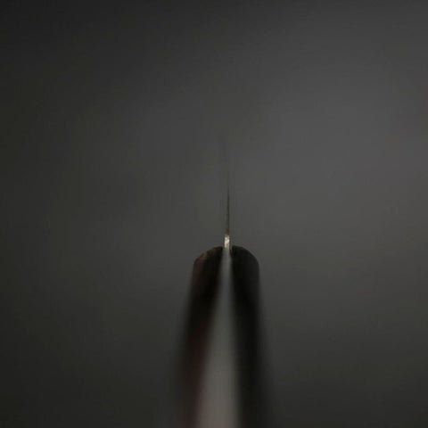 Petty SK-Stahl Poliert Brauner Westlicher Rosenholz Griff 120mm-[Musashi]-[Japan-Küchenmesser]