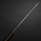 Petty SK-Stahl Poliert Brauner Westlicher Rosenholz Griff 120mm-[Musashi]-[Japan-Küchenmesser]