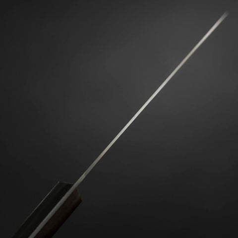 Petty SK-Stahl Poliert Brauner Westlicher Rosenholz Griff 120mm-[Musashi]-[Japan-Küchenmesser]