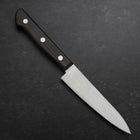 Petty SK-Stahl Poliert Brauner Westlicher Rosenholz Griff 120mm-[Musashi]-[Japan-Küchenmesser]