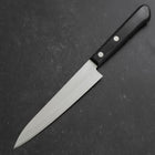 Petty SK Steel Poliert Westlicher Schwarzer Griff 150mm-[Musashi]-[Japan-Küchenmesser]