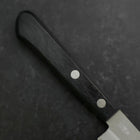 Petty SK Steel Poliert Westlicher Schwarzer Griff 150mm-[Musashi]-[Japan-Küchenmesser]