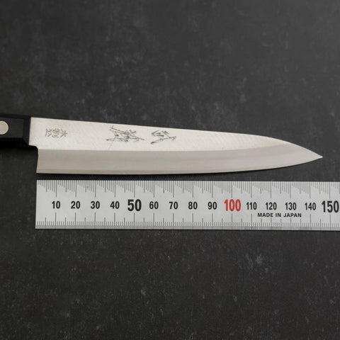 Petty SK Steel Poliert Westlicher Schwarzer Griff 150mm-[Musashi]-[Japan-Küchenmesser]