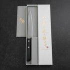 Petty SK Steel Poliert Westlicher Schwarzer Griff 150mm-[Musashi]-[Japan-Küchenmesser]