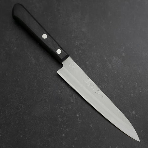 Petty SK Steel Poliert Westlicher Schwarzer Griff 150mm-[Musashi]-[Japan-Küchenmesser]