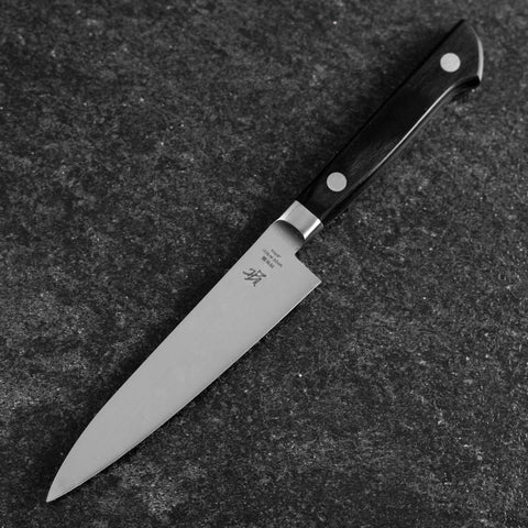 Petty SKD12 Poliert Schwarzer Westlicher Griff 120mm-[Musashi]-[Japan-Küchenmesser]