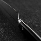 Petty SKD12 Poliert Schwarzer Westlicher Griff 120mm-[Musashi]-[Japan-Küchenmesser]
