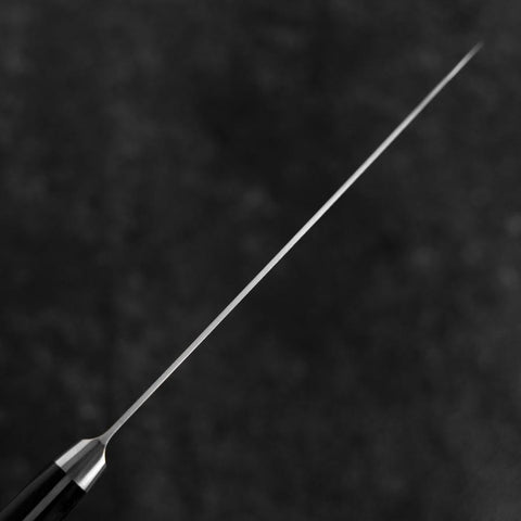 Petty SKD12 Polished Western Black Handle 150mm (5.9”)-[Musashi]-[Japanese-Kitchen-Knives]