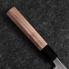 Petty SLD Kagami Büffelhorn und Walnussholz Griff 130mm-[Musashi]-[Japan-Küchenmesser]