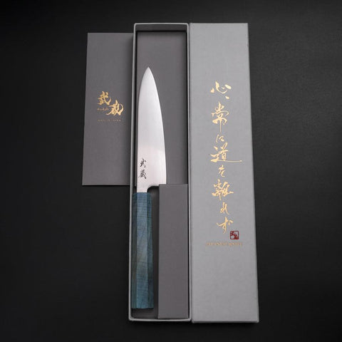 Petty SLD Kagami Korallenstrand-Optik Griff 130mm-[Musashi]-[Japan-Küchenmesser]