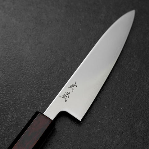 Petty SLD Kagami Roter Urushi Griff 130mm-[Musashi]-[Japan-Küchenmesser]