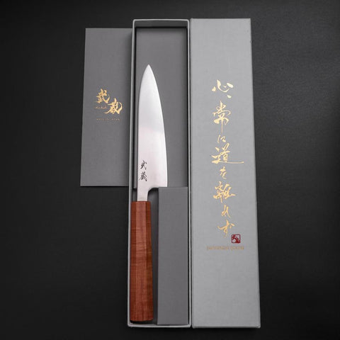 Petty SLD Kagami Sonnenuntergangs-Optik Griff 130mm-[Musashi]-[Japan-Küchenmesser]