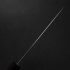 Petty SLD Mirror Red Urushi Handle 130mm-[Musashi]-[Japanese-Kitchen-Knives]