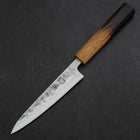 Petty SLD Nashiji Washi Yaki Urushi Handle 135mm (5.3”)-[Musashi]-[Japan-Küchenmesser]