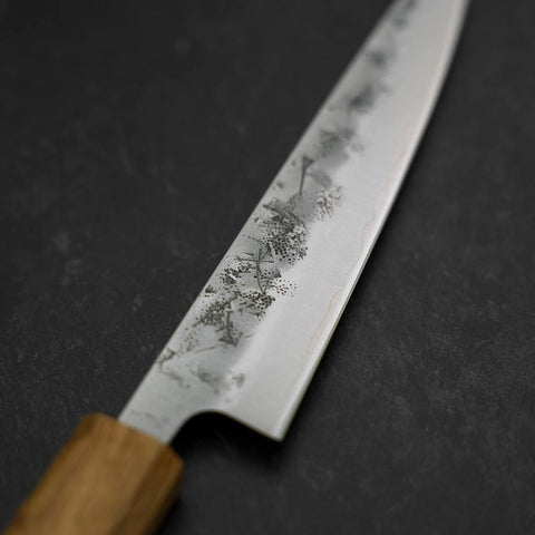 Petty SLD Nashiji Washi Yaki Urushi Handle 135mm (5.3”)-[Musashi]-[Japan-Küchenmesser]
