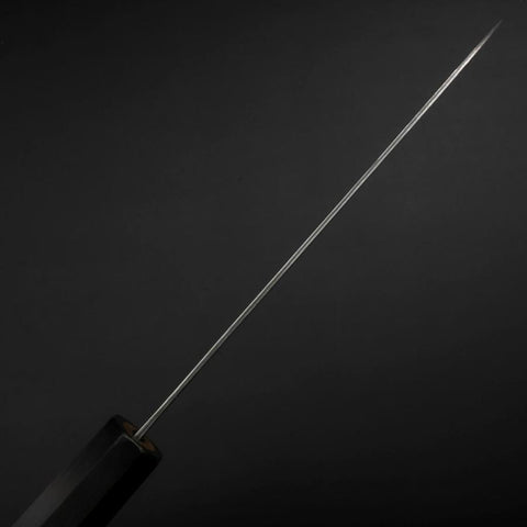 Petty SLD Schwarzer Damast Ebenholz Griff 130mm-[Musashi]-[Japan-Küchenmesser]