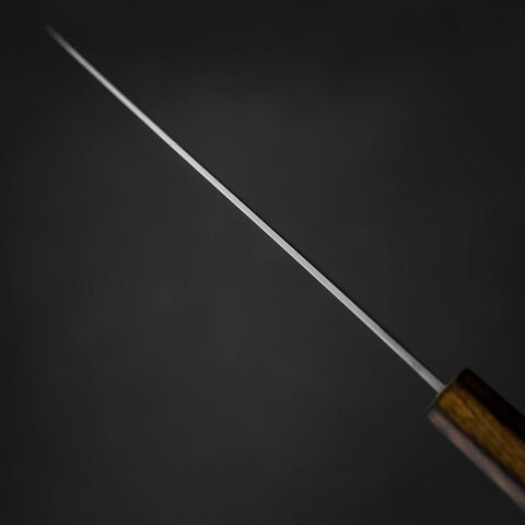 Petty SLD Wave Nickel Damascus Sumi Urushi Handle 135mm
