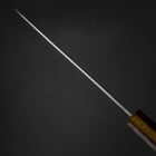 Petty SLD Wellen Nickel Damast Sumi Urushi Griff 135mm-[Musashi]-[Japan-Küchenmesser]
