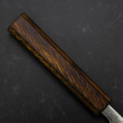 Petty SLD Wellen Nickel Damast Sumi Urushi Griff 135mm-[Musashi]-[Japan-Küchenmesser]