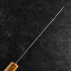 Petty Schwedenstahl Nashiji Damast Yaki Urushi Griff 140mm-[Musashi]-[Japan-Küchenmesser]