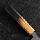 Petty Schwedenstahl Nashiji Damast Yaki Urushi Griff 140mm-[Musashi]-[Japan-Küchenmesser]