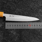 Petty Schwedenstahl Nashiji Damast Yaki Urushi Griff 140mm-[Musashi]-[Japan-Küchenmesser]