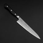 Petty Schwedenstahl Poliert Westlicher Griff 150mm-[Musashi]-[Japan-Küchenmesser]