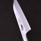 Petty Silver Steel #3 Hamachidori Walnussholz Griff 135mm-[Musashi]-[Japan-Küchenmesser]