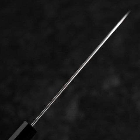 Petty Silver Steel #3 Kasumi Büffelhorn und Walnussholz Griff 135mm-[Musashi]-[Japan-Küchenmesser]