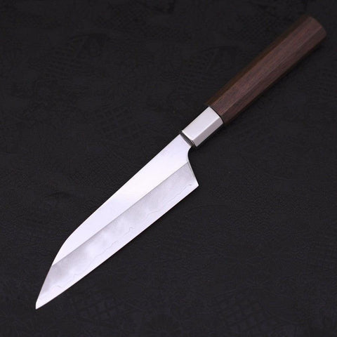 Petty Silver Steel #3 Kemanmon Walnussholz Griff 135mm-[Musashi]-[Japan-Küchenmesser]